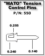 "MATO" Tension Control Pins